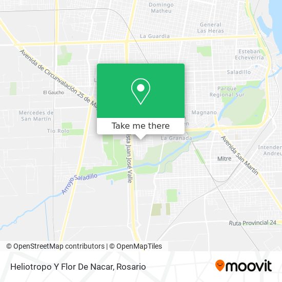Heliotropo Y Flor De Nacar map