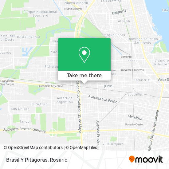 Mapa de Brasil Y Pitágoras