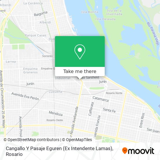 Cangallo Y Pasaje Eguren (Ex Intendente Lamas) map