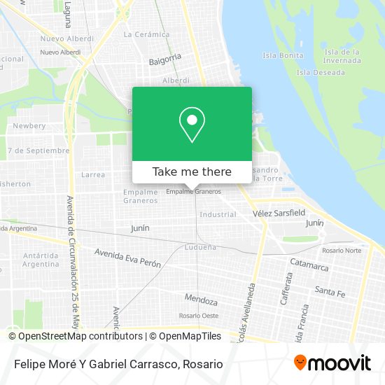 Felipe Moré Y Gabriel Carrasco map