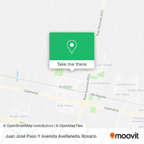 Juan José Paso Y Avenida Avellaneda map