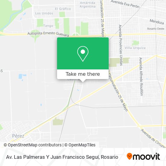 Av. Las Palmeras Y Juan Francisco Seguí map