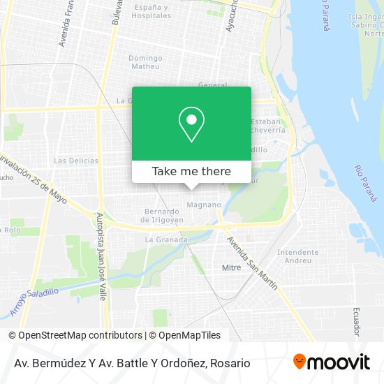 Av. Bermúdez Y Av. Battle Y Ordoñez map