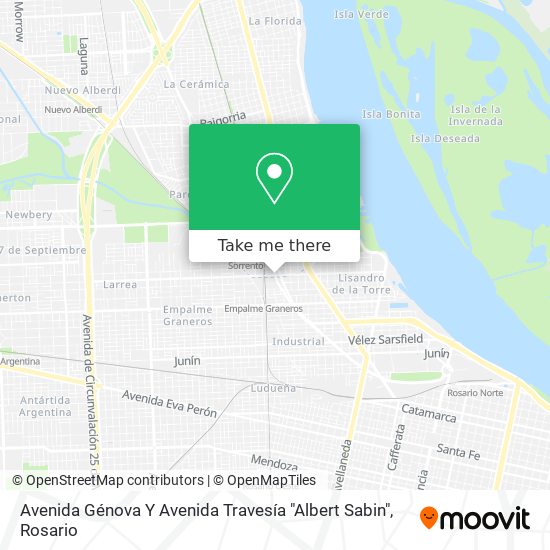 Avenida Génova Y Avenida Travesía "Albert Sabin" map