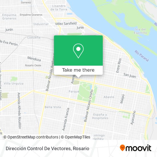 Dirección Control De Vectores map