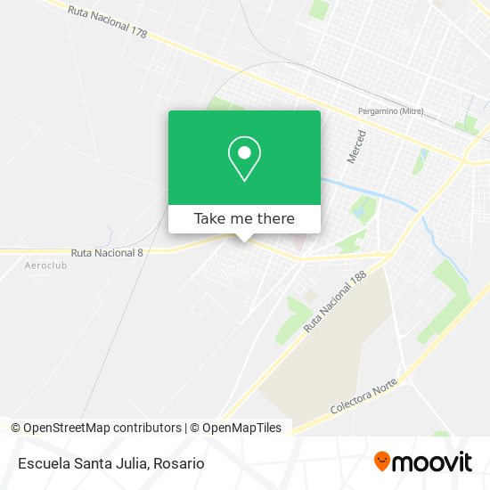 Escuela Santa Julia map