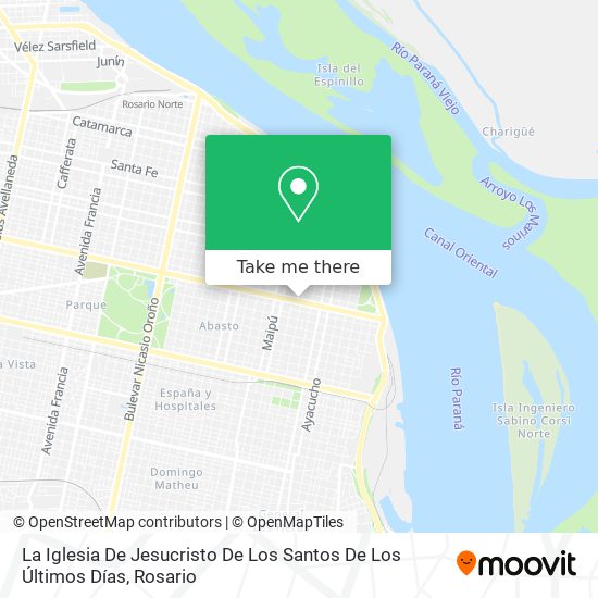 La Iglesia De Jesucristo De Los Santos De Los Últimos Días map