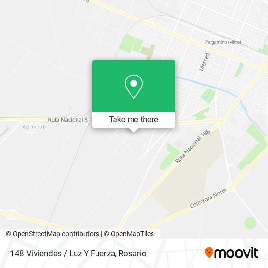 Mapa de 148 Viviendas / Luz Y Fuerza