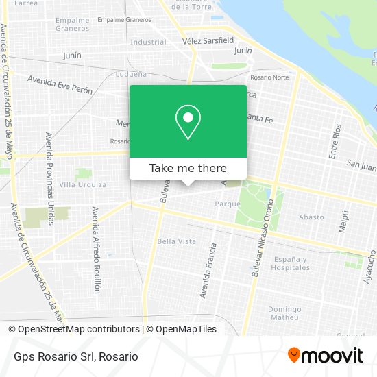 Gps Rosario Srl map