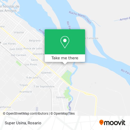 Mapa de Super Usina