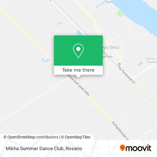 Mapa de Mikha Summer Dance Club