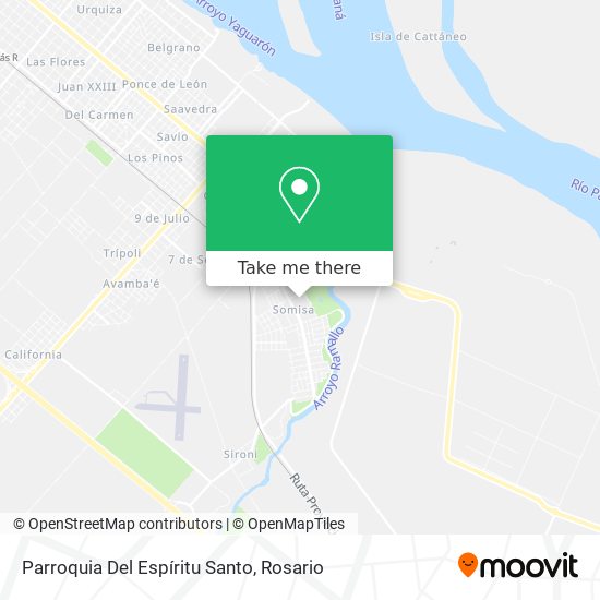 Parroquia Del Espíritu Santo map