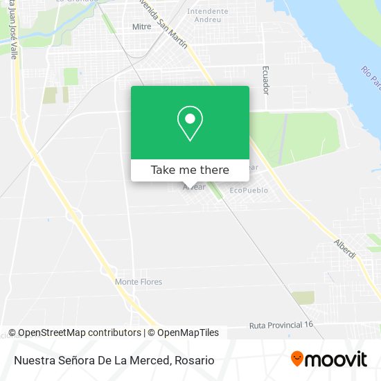 Nuestra Señora De La Merced map
