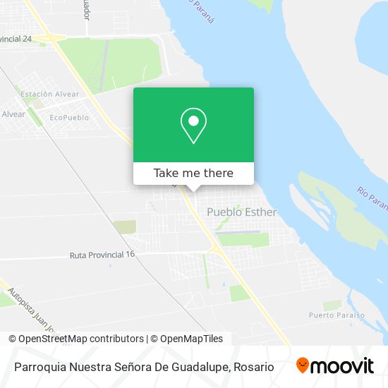 Parroquia Nuestra Señora De Guadalupe map