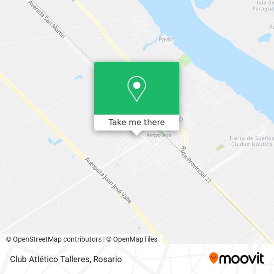 Club Atlético Talleres map