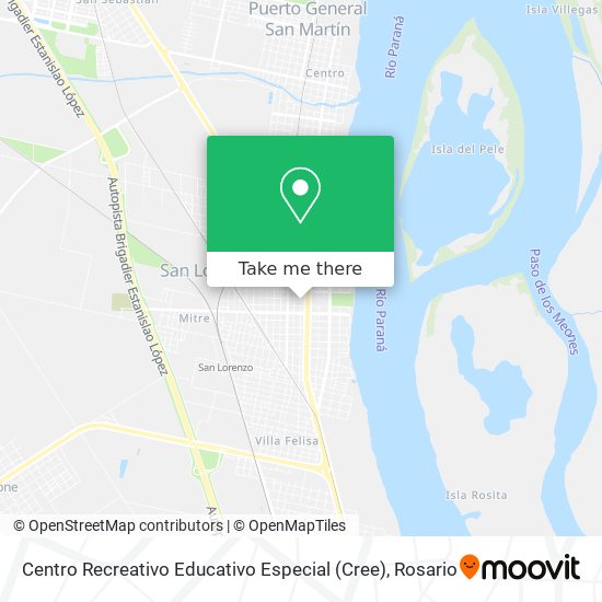 Centro Recreativo Educativo Especial (Cree) map