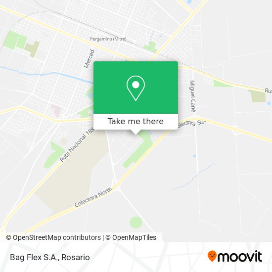 Mapa de Bag Flex S.A.