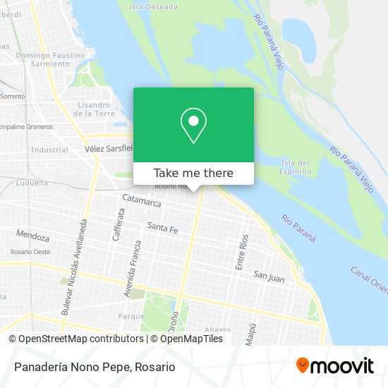 Panadería Nono Pepe map