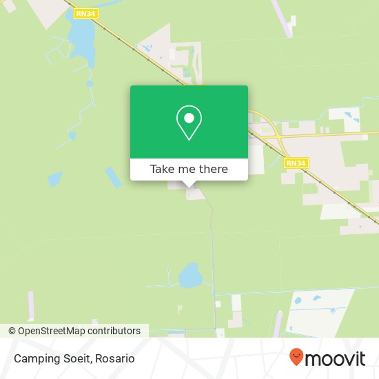 Camping Soeit map