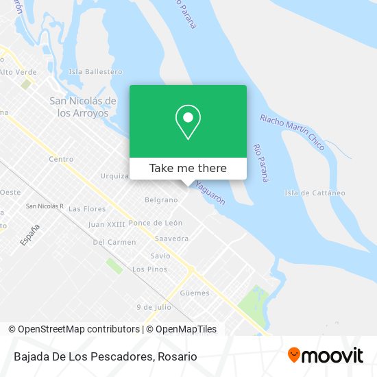 Bajada De Los Pescadores map