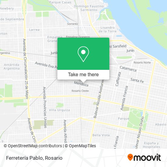 Ferretería Pablo map