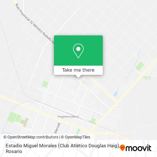 Estadio Miguel Morales (Club Atlético Douglas Haig) map