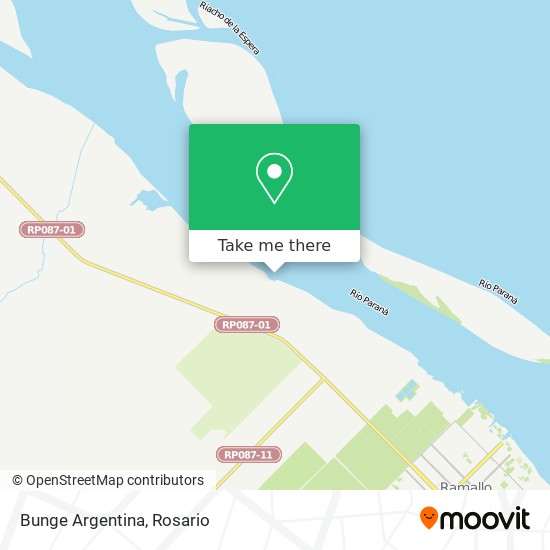 Mapa de Bunge Argentina