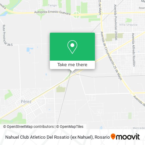 Mapa de Nahuel Club Atletico Del Rosatio (ex Nahuel)