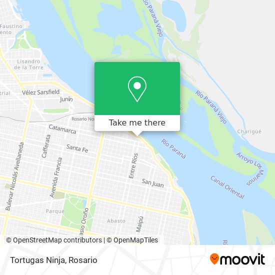 Mapa de Tortugas Ninja