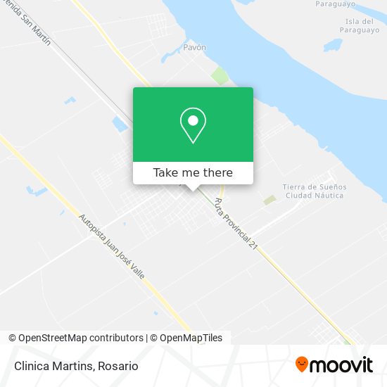 Clinica Martins map