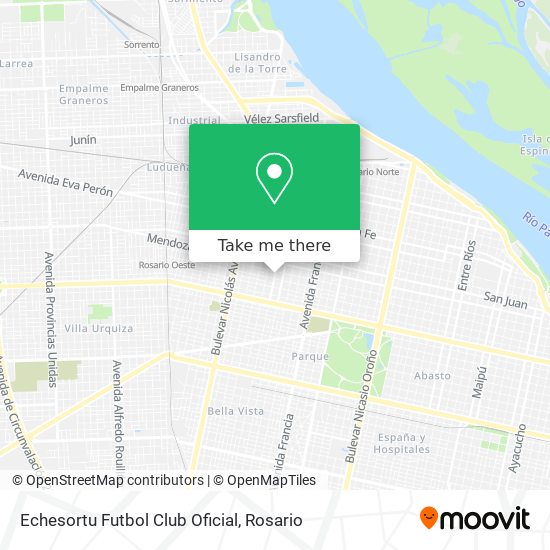 Echesortu Futbol Club Oficial map