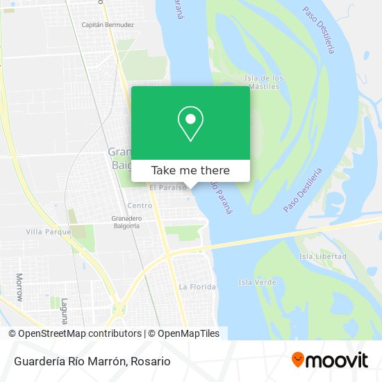 Guardería Río Marrón map