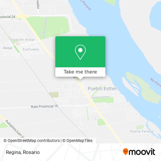 Regina map