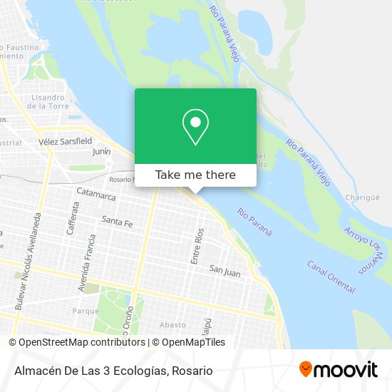 Mapa de Almacén De Las 3 Ecologías