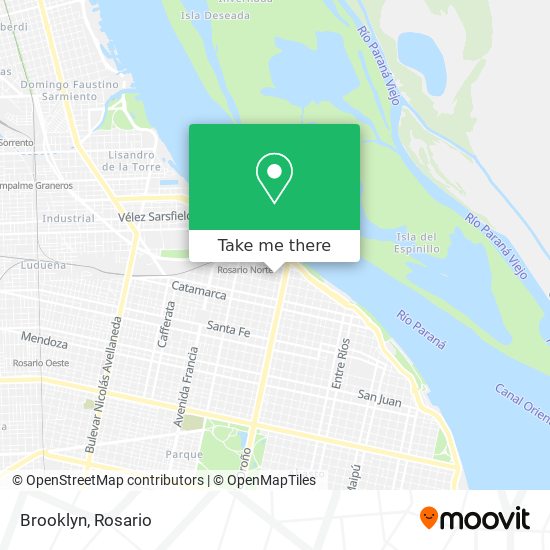 Brooklyn map