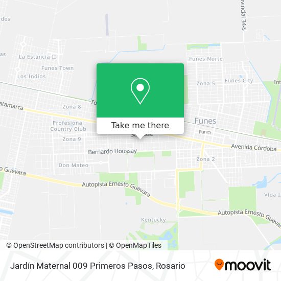 Mapa de Jardín Maternal 009 Primeros Pasos