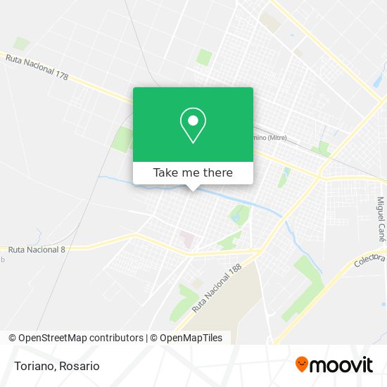 Toriano map