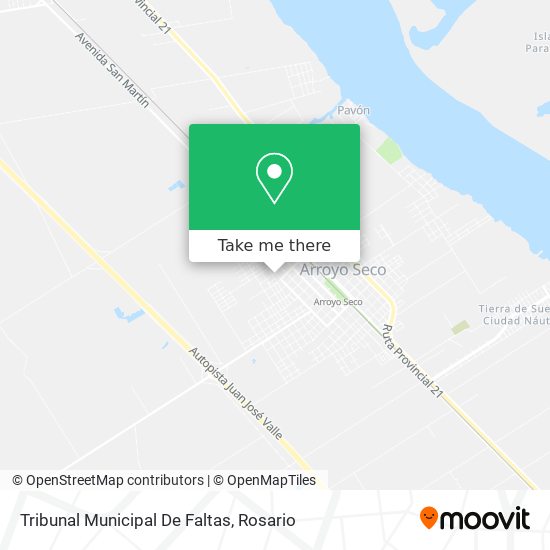 Tribunal Municipal De Faltas map