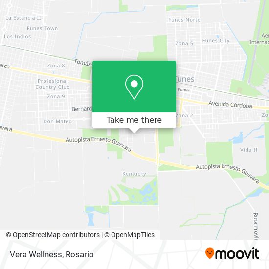 Vera Wellness map