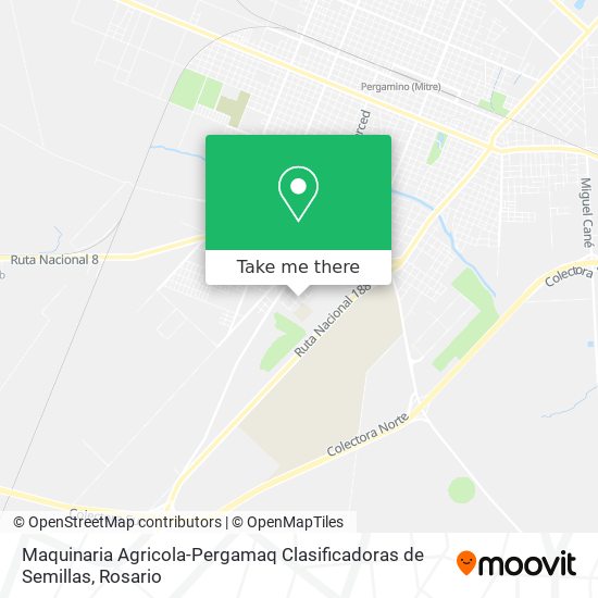 Maquinaria Agricola-Pergamaq Clasificadoras de Semillas map