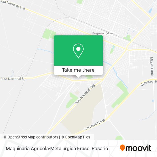 Maquinaria Agricola-Metalurgica Eraso map