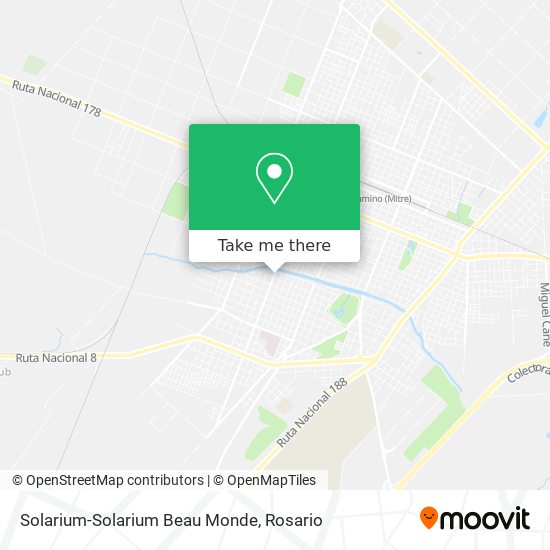 Solarium-Solarium Beau Monde map