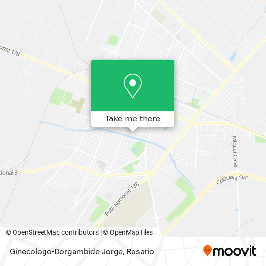 Ginecologo-Dorgambide Jorge map