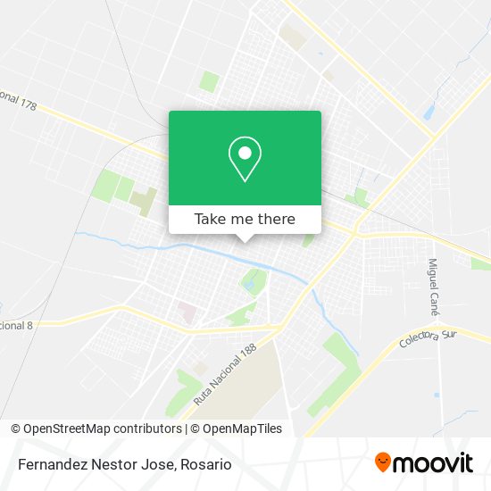 Mapa de Fernandez Nestor Jose