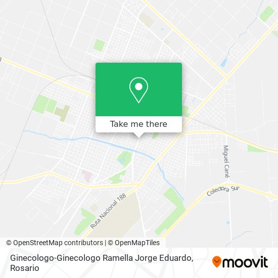 Ginecologo-Ginecologo Ramella Jorge Eduardo map