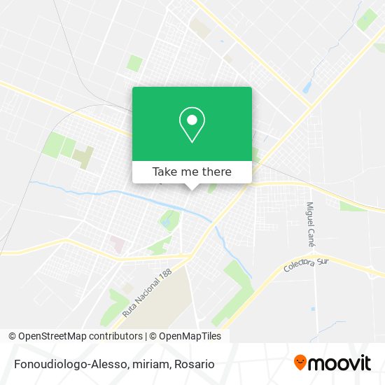 Fonoudiologo-Alesso, miriam map