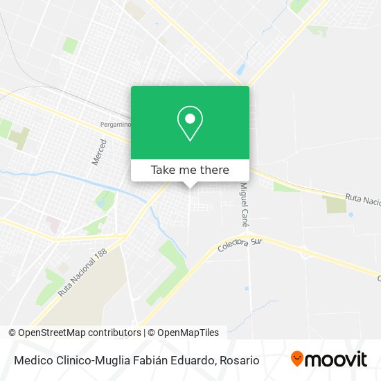 Medico Clinico-Muglia Fabián Eduardo map
