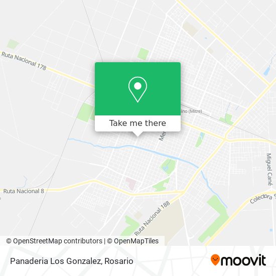 Panaderia Los Gonzalez map