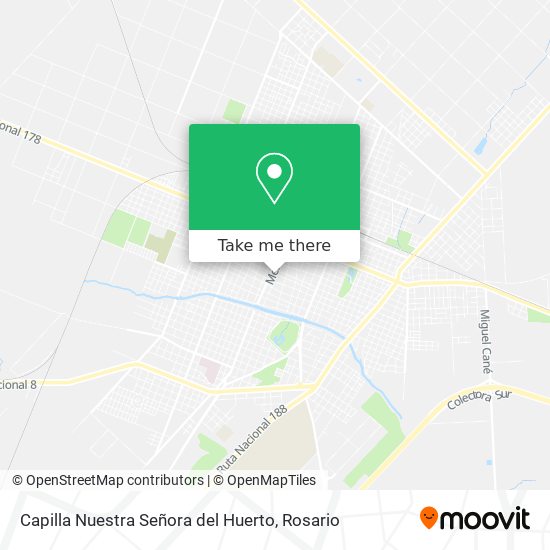 Capilla Nuestra Señora del Huerto map