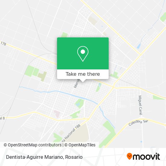 Mapa de Dentista-Aguirre Mariano